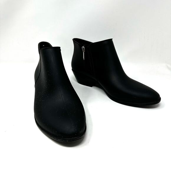 Sam Edelman Black Petty Rain Booties - Picture 2 of 14
